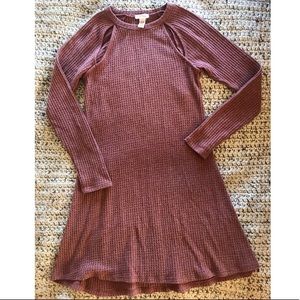 Dusty rose/blush colored dress